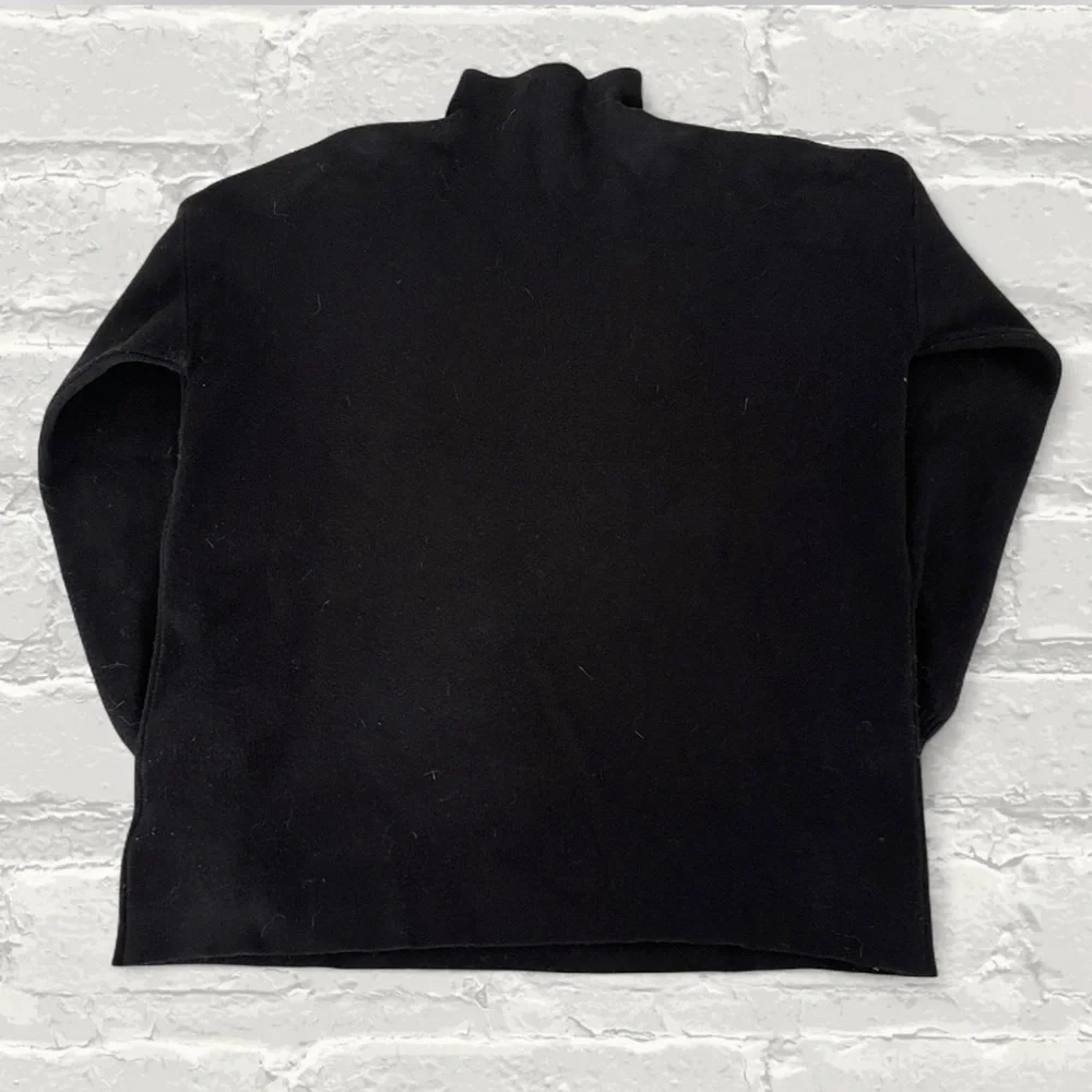 Tahari Mockneck Sweater with Sleeve Embellishments - Picture 3 of 3